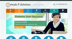 Desktop Screenshot of friendzitsolutions.biz